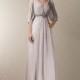 Jean De Lys 29546 - Social and Evenings Alyce Jean De Lys Long A Line V Neck Dress - 2018 New Wedding Dresses