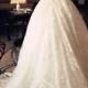 Gorgeous Off The Shoulder Sequins Appliques Lace Weddingg Dress