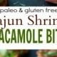 Cajun Shrimp Guacamole Bites
