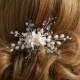 Flower hair pin, Bridal hair pin, Wedding hair pin, Bridal hair accessory, Bridal flower pins, Wedding flower pin, Wedding hair accessories - $35.00 USD