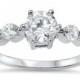 A Perfect 1.6CT Round Cut Solitaire Russian Lab Diamond Engagement Wedding Anniversary Ring