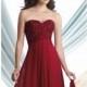 Chiffon Dress by Mon Cheri Montage 113922 - Bonny Evening Dresses Online 