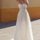 Gali Karten 2018 Chapel Train Sweet Ivory Aline Sweetheart Sleeveless Embroidery Tulle Dress For Bride - Bridesmaid Dress Online Shop