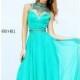 Embellished High Neck Gown Dresses by Sherri Hill 32144 - Bonny Evening Dresses Online 