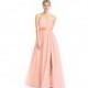 Coral Azazie Fiona - Back Zip Floor Length Sweetheart Chiffon And Charmeuse Dress - Charming Bridesmaids Store