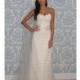 Modern Trousseau - Spring 2013 - Strapless Lace Sheath Wedding Dress with a Sweetheart Neckline - Stunning Cheap Wedding Dresses