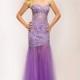 Jovani Purple Mermaid Prom Dress JVN93583 -  Designer Wedding Dresses