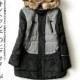 Simple Attractive Split Front Appliques Comfortable Feather jacket - Discount Fashion in beenono