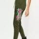Vogue Sport Style Embroidery Summer Tie Skinny Jean Casual Trouser - Bonny YZOZO Boutique Store