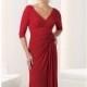 Ruched Evening Gown by Mon Cheri Montage 112919 - Bonny Evening Dresses Online 