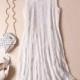 Elegant Embroidery Trail Dress Fabulous Silk Delicate Sleeveless Top Dress - Lafannie Fashion Shop