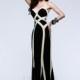 Faviana 7571 Two Tone Jersey Long Dress - Brand Prom Dresses