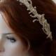 Wedding Headbands for Bride, Bridal Headbands Silver, Headpiece Wedding Silver Rhinestones, Hair Jewelry, Hair Accessory - $78.00 USD