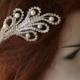 Hair Combs for Wedding, Pearl Bridal Comb, Leaf Wedding Comb, Rhinestone Hair Comb, Decorative Combs - $39.00 USD
