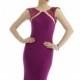 Purple Lace Gown by Nika Formals - Color Your Classy Wardrobe