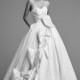Viktor&Rolf Fall/Winter 2018 Chapel Train Simple Ivory Sweetheart Ball Gown Sleeveless Bow Charmeuse Dress For Bride - Formal Day Dresses