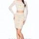 Shorts by Mon Cheri TS21573 Long Sleeve 2pc Dress - Brand Prom Dresses