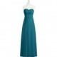 Ink_blue Azazie Magnolia - Back Zip Sweetheart Floor Length Chiffon Dress - Charming Bridesmaids Store