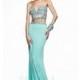 Faviana Two Piece Formal Gown for Prom S7524 - Brand Prom Dresses