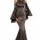 Johnathan Kayne - 8111 Bell Sleeve Glitter Knit Gown - Designer Party Dress & Formal Gown