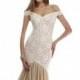 Off Shoulder Gown Dress by Nika Formals 9355 - Bonny Evening Dresses Online 