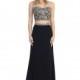 Dancing Queen - 9023 Two-Piece Encrusted Evening Gown - Designer Party Dress & Formal Gown