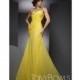 Neon One Shoulder Mermaid Tony Bowls Evenings 21001 - Brand Prom Dresses