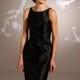 Fabulous Satin Bateau Neckline Natural Waistline Sheath Bridesmaid Dress - overpinks.com