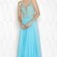 Colors Dress - 1694 Embellished V-neck A-line Dress - Designer Party Dress & Formal Gown