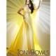Tony Bowls Paris Crystal Halter V Neck Prom Dress 112753 - Brand Prom Dresses