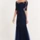 Alyce Paris Black Label - 29722 Bedazzled Illusion Off-shoulder Dress - Designer Party Dress & Formal Gown