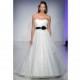 Alfred Angelo FW13 Dress 24 - White Strapless Fall 2013 Full Length Alfred Angelo A-Line - Rolierosie One Wedding Store