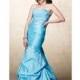 Alyce Designs Special Occasion Crinkle Taffeta Evening Dress 6682 - Brand Prom Dresses