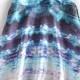Printed Color-changing Slimming Curvy Blue Skirt - Lafannie Fashion Shop