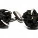 title of work Volcanic Stones Cuff Links 