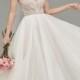 Watters Mihr Beaded Tulle & Organza Ballgown 