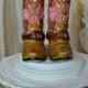 Cowgirl the birthday party cake topper girl's birthday pink cowgirl boots sweet sixteen party cowgirl hat cake topper western decorations