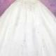 $226.59 Dresswe.com SUPPLIES Charming Sweetheart Beading Lace-UP Court Train Wedding Dress