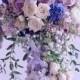 Wedding Purples, Lavender, Pink Bouquets