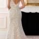 Lace Wedding Dress With Sheer Cutouts