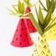 DIY Fruit-Inspired Mini Party Hats