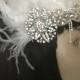 Gatsby Headpiece/1920s headpiece/Flapper headpiece/Rhinestone headpiece/hair accessories/hair jewelry/hair accessories/Amor