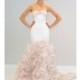 Randi Rahm - Spring 2017 - Blush Flower Mermaid - Stunning Cheap Wedding Dresses