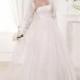 Wonderful Tulle Bateau Neckline A-line Wedding Dresses With Beadings - overpinks.com