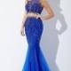 Jovani - Two-Piece Embellished Dress JVN33698 - Designer Party Dress & Formal Gown