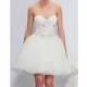 Randy Fenoli Spring/Summer 2018 Sweetheart Sweet Ivory Ball Gown Sleeveless Mini/Short Tulle Appliques Wedding Dress - Customize Your Prom Dress