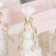White Wedding Cake Bubble Favors (Pack Of 24)