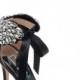 Badgley Mischka Hilda Crystal Embellished Sandal (Women) 