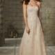 Mori Lee VM 71213 Dress Lace Net Strapless A-Line Silhouette - Social and Evenings A Line Strapless Long Mori Lee Dress - 2018 New Wedding Dresses
