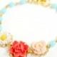 Flower Girl Rose Bracelet, Flower Girl Jewelry, Flower bracelet, Children Bracelet